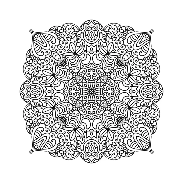 Ornamento mandala vettoriale — Vettoriale Stock