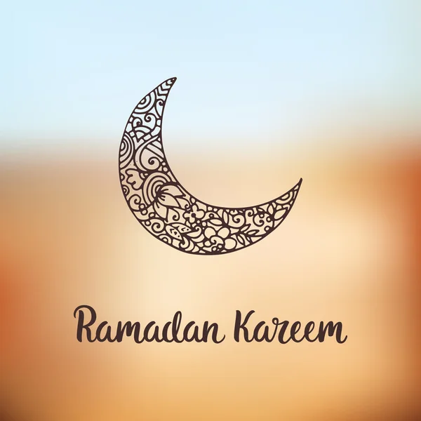 Ramadan kareem tema — Stock vektor