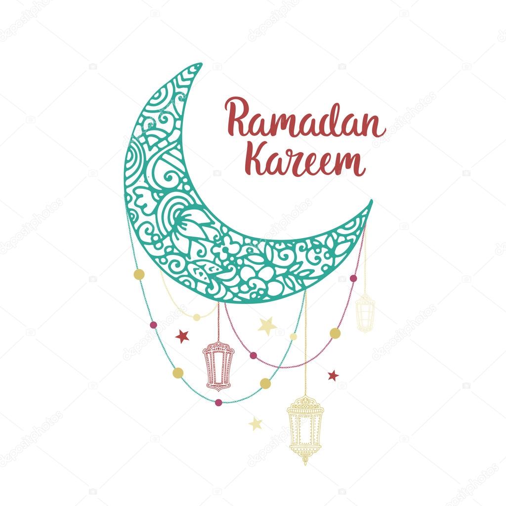 Ramadan Kareem theme  Stock Vector  Qilli 114245802