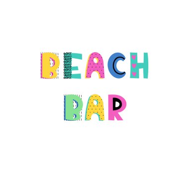 Yaz stili elle çizilmiş ifade