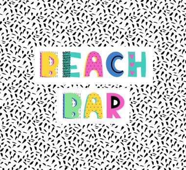 Yaz stili elle çizilmiş ifade