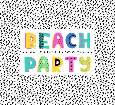 Yaz stili elle çizilmiş ifade