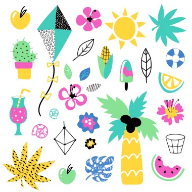 Yaz vektör öğeleri koleksiyonu