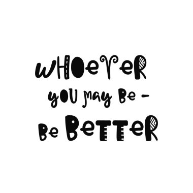 elle çizilmiş yazı poster