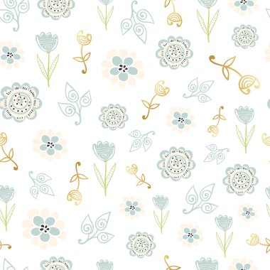 Kusursuz çiçek deseni