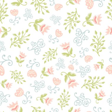 Kusursuz çiçek deseni