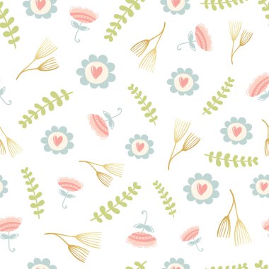 Kusursuz çiçek deseni.