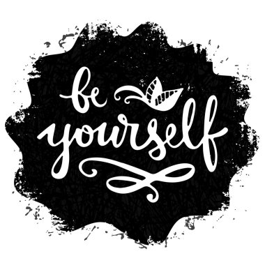 elle çizilmiş yazı poster.