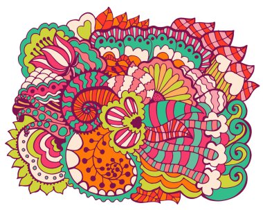 elle çizilmiş desen