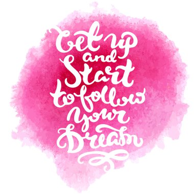 elle çizilmiş yazı poster