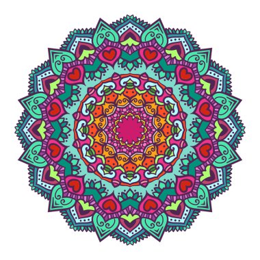 Vektör mandala süsleme