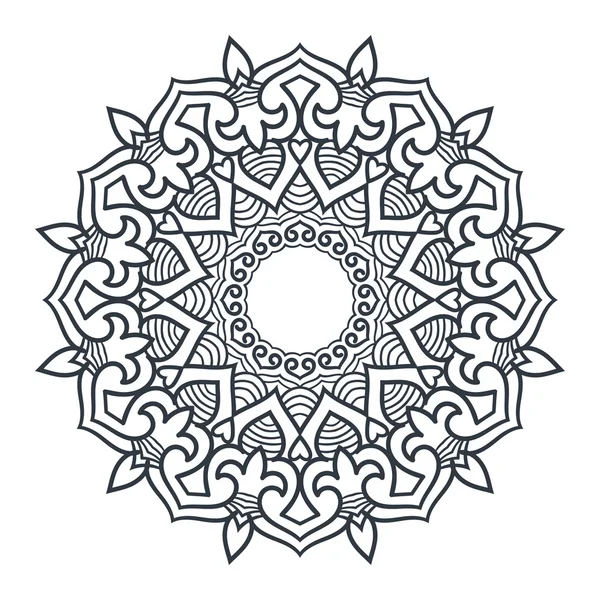 Vector mandala ornament — Vector de stoc