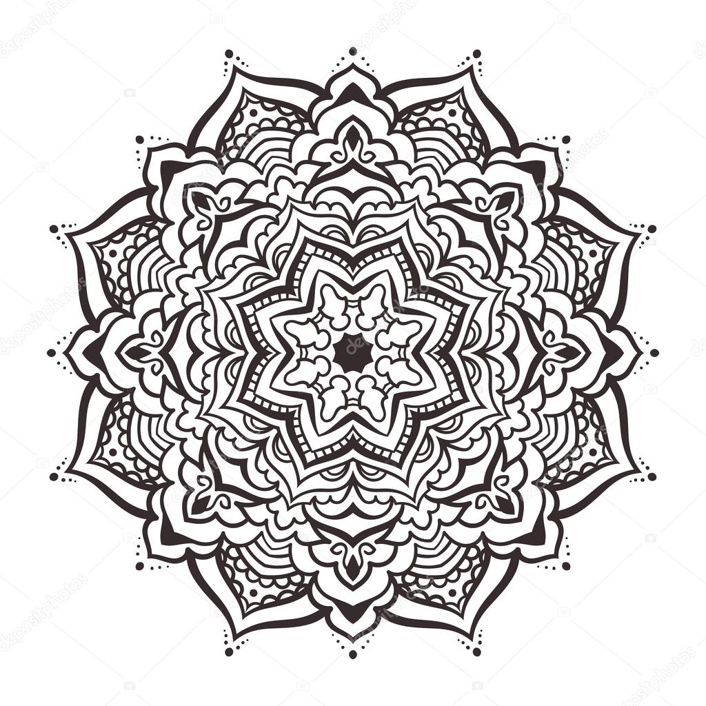 Vector mandala ornament