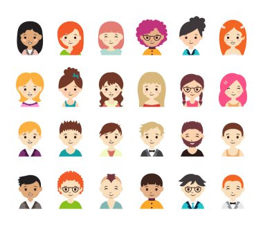 Koleksiyonu farklı avatarlar