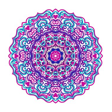 Vektör mandala süsleme