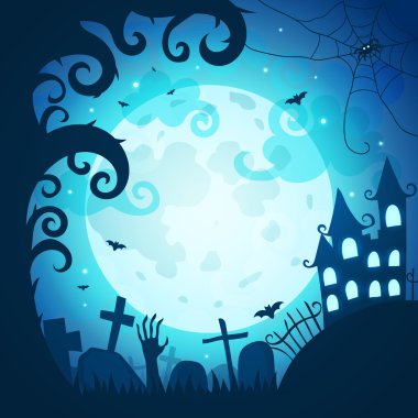 Cadılar Bayramı poster ve kart