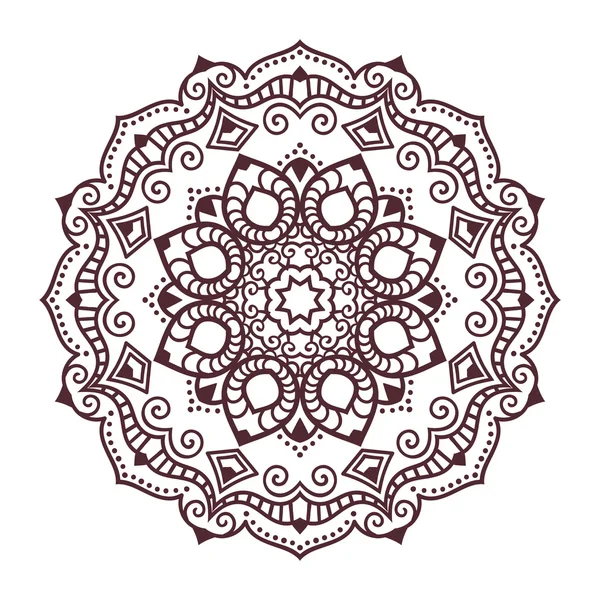 Vektör mandala süsleme