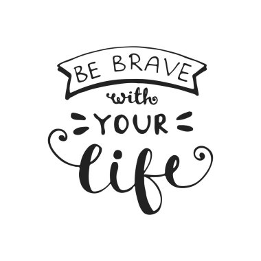 Vektör elle çizilmiş yazı poster