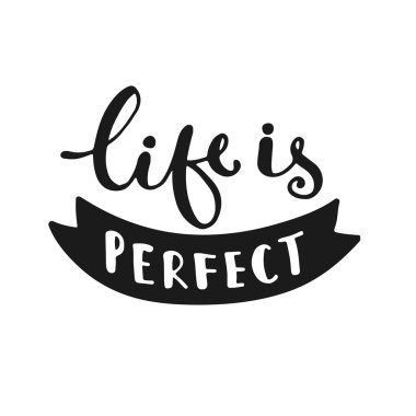 Vektör elle çizilmiş yazı poster