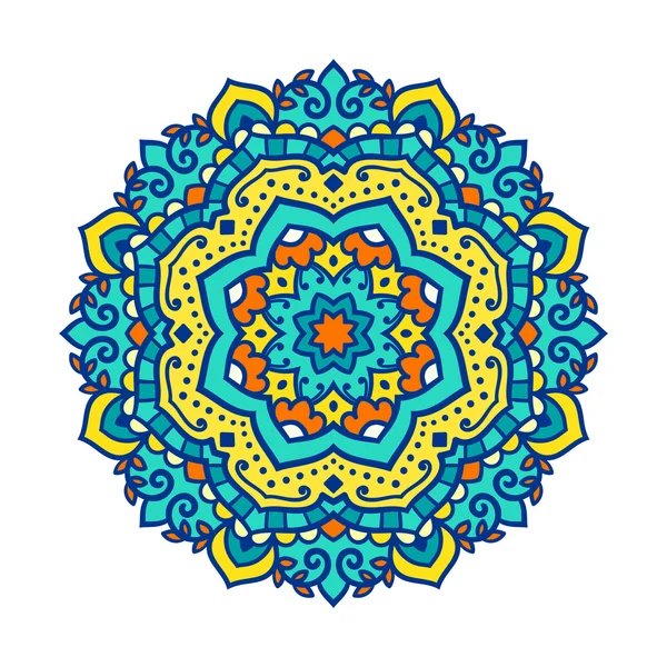 Ornamento mandala vetor — Vetor de Stock