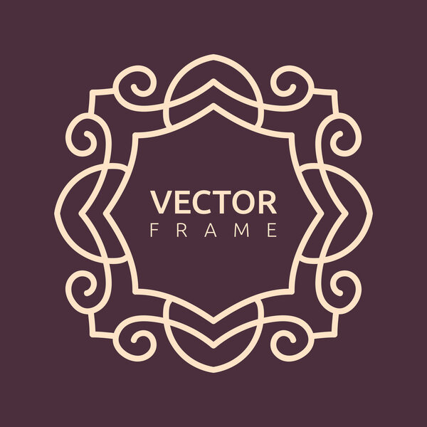 Векторная монограмма
