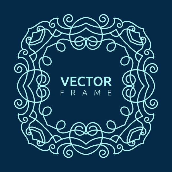 Illustration de monogramme vectoriel — Image vectorielle