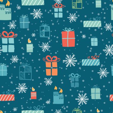 Noel dekorasyon arka plan.