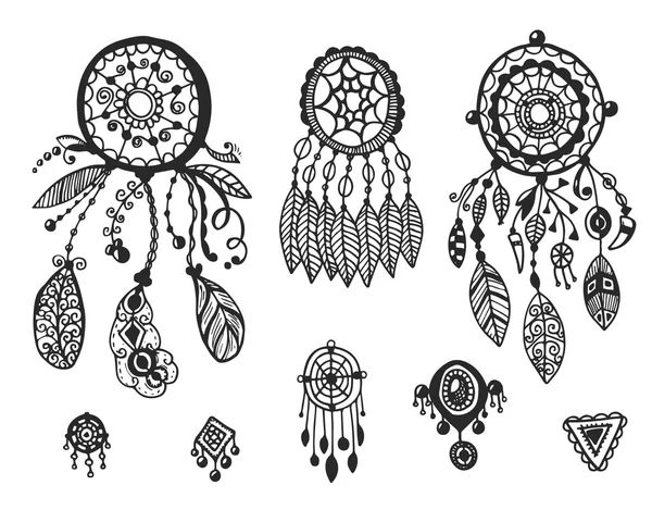 Tribal vector elements collection Stock Illustration