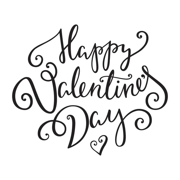 Kartu hari valentine bahagia - Stok Vektor