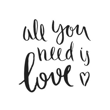 elle çizilmiş yazı poster