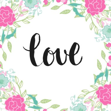 elle çizilmiş yazı poster