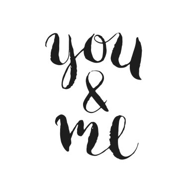 elle çizilmiş yazı poster