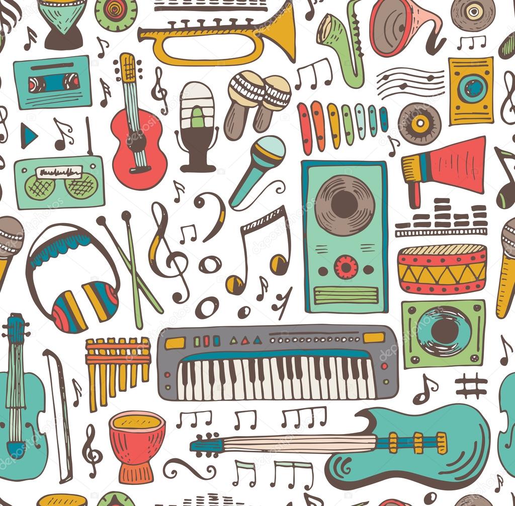 Music doodle collection