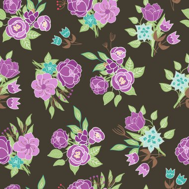 Kusursuz çiçek deseni