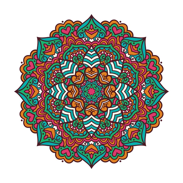 Ornamento mandala vetor — Vetor de Stock