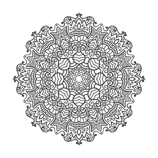 Vektorové mandala ornament — Stockový vektor