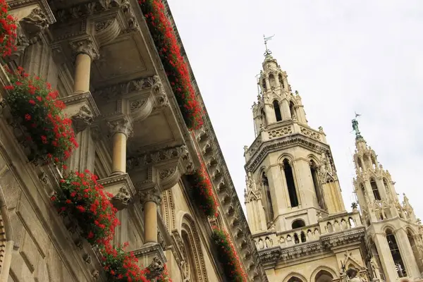 Rauthaus Rathaus Wien Österreich — Stockfoto