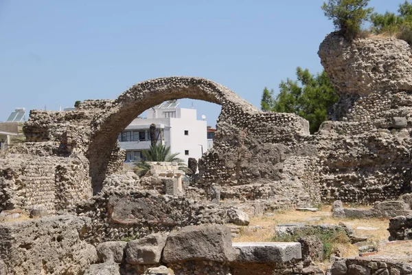 Ruïnes Van Agora Kos City Kos Island Griekenland — Stockfoto