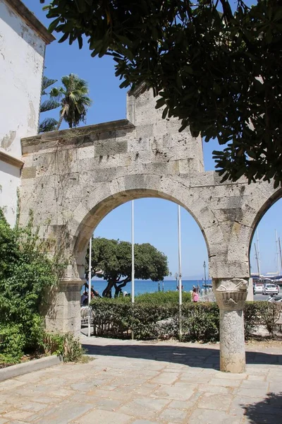 Construção Kos City Kos Island Grecia — Fotografia de Stock