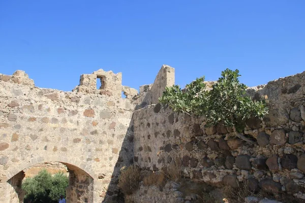 Ruina Del Teatro Griego Ciudad Kos Isla Koc Grecia — Foto de Stock