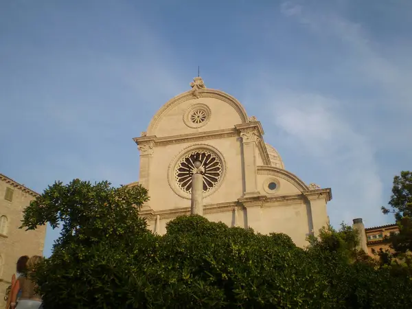 Igreja Cidade Croata — Fotografia de Stock