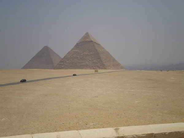 Piramidi Giza Egitto — Foto Stock