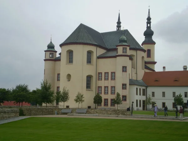 Byggnad Litomysl Tjeckien — Stockfoto