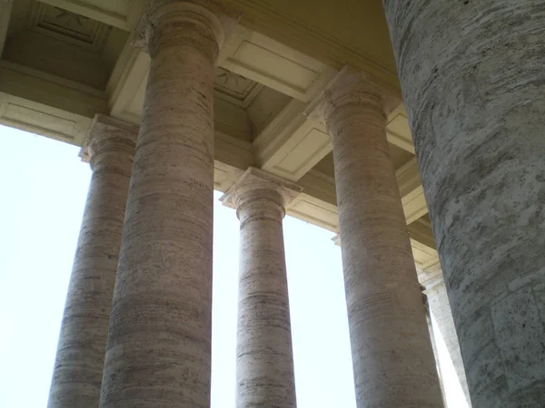 Colunas Romanas Vaticano — Fotografia de Stock