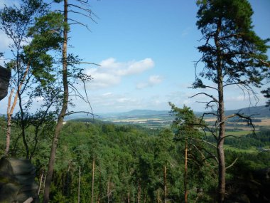 Çek Cumhuriyeti 'nde bir bohem cenneti manzarası
