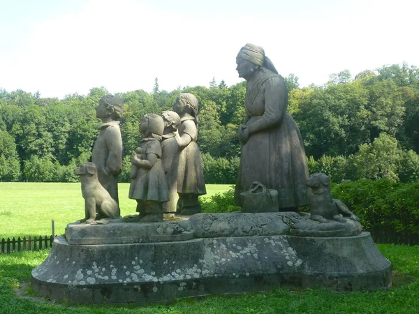 Una Estatua Ratiborice República Checa —  Fotos de Stock