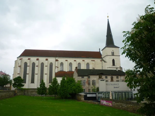 Kyrkan Litomysl Tjeckien — Stockfoto