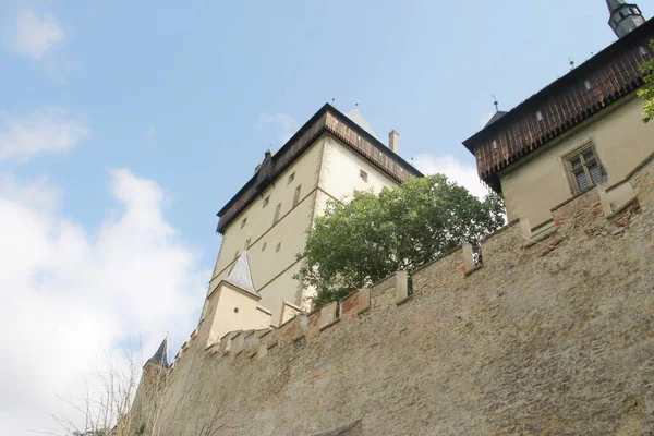 Ein Detail Der Burg Karlstejn Tschechische Republik — Stockfoto