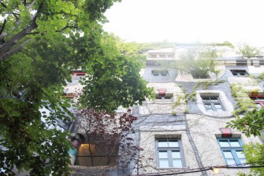 Avusturya, Viyana 'da Hundertwasserhaus
