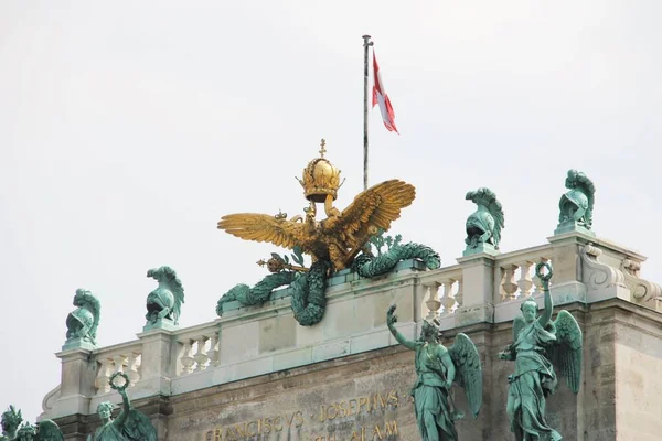 Detalle Del Palacio Hofburg Viena Austria —  Fotos de Stock